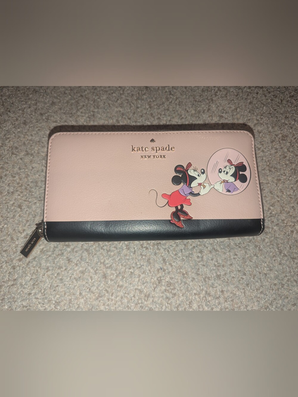 Kate Spade Minnie Mouse zip-around wallet